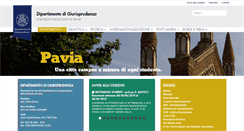 Desktop Screenshot of dsg.unipv.it