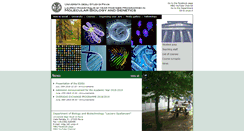 Desktop Screenshot of mbg.unipv.it