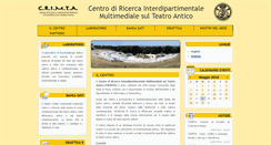 Desktop Screenshot of crimta.unipv.it